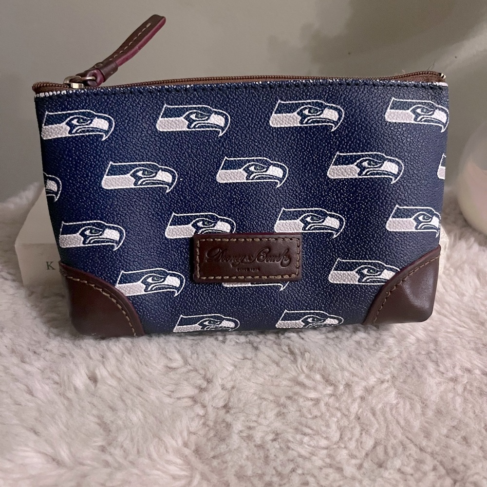 Dooney & Bourke NFL Seahawks Cosmetic Pouch